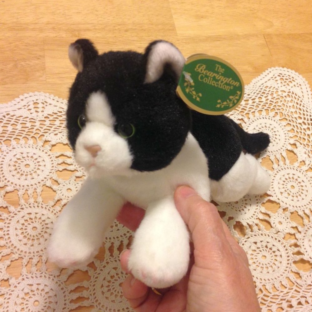 Lil' Domino cat, The Bearington Collection, like new condition
